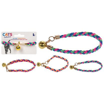 Attēls no Kakla siksna kaķiem elastīga ar zvaniņu, 3veidi