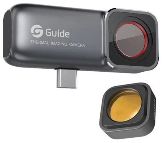 Picture of Kamera termowizyjna MobIR 2S USB-C, 256x192px do 150°C, obiektyw 5X Zoom, autofokus, FOV 25°, noktowizja do 100m