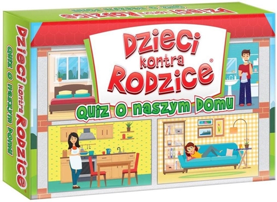 Изображение Kangur Dzieci kontra Rodzice. Quiz o naszym domu