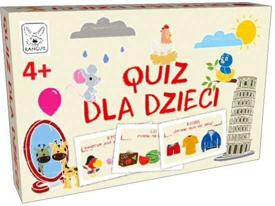 Picture of Kangur Quiz dla dzieci 4+