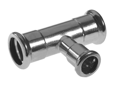 Picture of KAN-therm Trójnik redukcyjny Steel Press 76,1x35x76,1mm 6303375