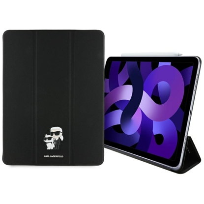 Изображение Karl Lagerfeld KLFC13RM24SAKCK iPad Air   13" 2024 Book Cover czarny/black Saffiano Magnetic Karl &Choupette
