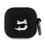Attēls no Karl Lagerfeld KLA4RUNCHK AirPods 4       cover czarny/black Silicone Choupette Head 3D