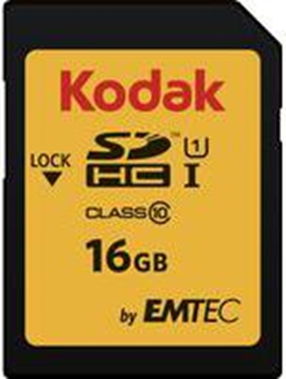 Изображение Karta Kodak 580X SDHC 16 GB Class 10 UHS-I/U1  (EKMSD16GHC10K)