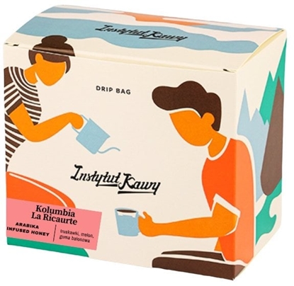 Изображение Kawa mielona Instytut Kawy Drip Bag Kolumbia La Ricaurte 5+1