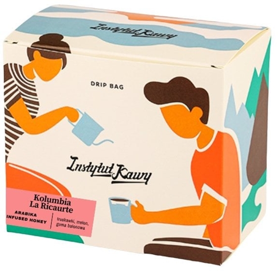 Picture of Kawa mielona Instytut Kawy Drip Bag Kolumbia La Ricaurte 5+1