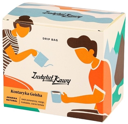 Picture of Kawa mielona Instytut Kawy Drip Bag Kostaryka Hacienda Sonora Geisha 5+1