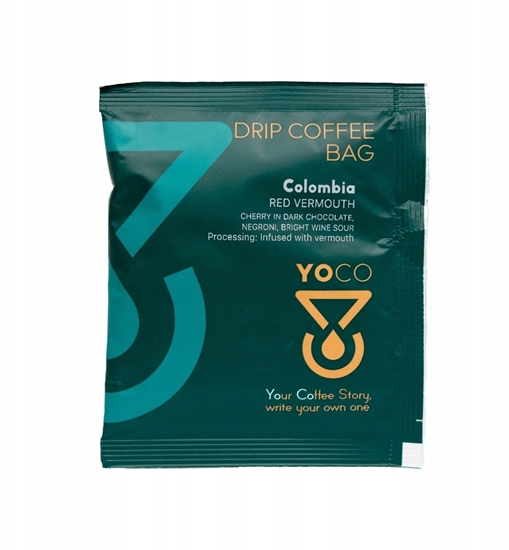 Picture of Kawa mielona YoCo Drip Bag Coffee Colombia Grapefruit Vermouth 20x12g
