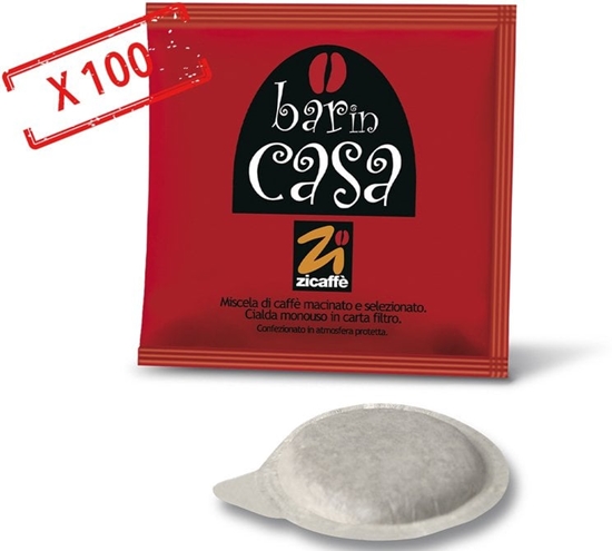 Picture of Kawa mielona Zicaffe Kawa Bar in Casa - saszetki ESE 100 sztuk