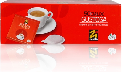 Attēls no Kawa mielona Zicaffe Kawa Gustosa - saszetki ESE 50 sztuk