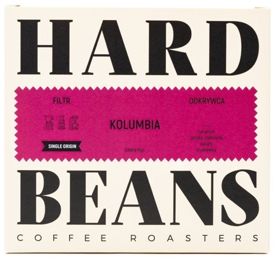 Picture of Kawa ziarnista Hard Beans Kawa ziarnista Kolumbia Gesha Koji Filtr 200g