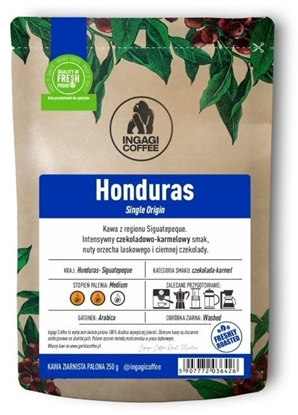 Attēls no Kawa ziarnista Ingagi Kawa ziarnista Coffee Honduras 250g