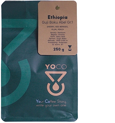 Picture of Kawa ziarnista YoCo Kawa ziarnista Coffee Ethiopia Boku Abel Gr.1 Filtr 250g