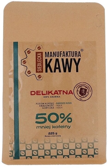 Picture of Kawa ziarnista SIEDLECKA MANUFAKTURY KAWY Kawa ziarnista Delikatna mieszanka 225g