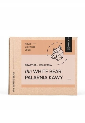 Attēls no Kawa ziarnista The White Bear Kawa ziarnista Brazylia/Kolumbia 250g