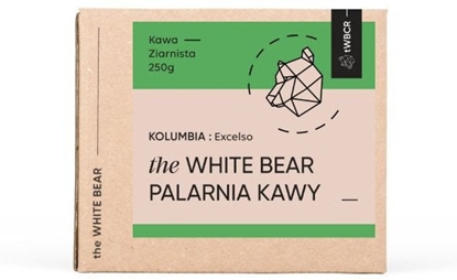 Picture of Kawa ziarnista The White Bear Kawa ziarnista Kolumbia Excelso 250g