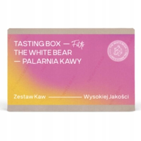 Изображение Kawa ziarnista The White Bear Kawa ziarnista Zestaw testowy filtr 4x80g