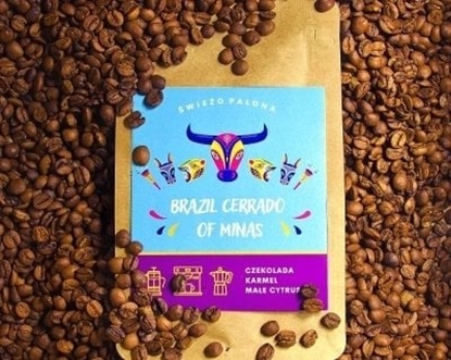Attēls no Kawa ziarnista wieo Palona Kawa ziarnista Brazil Cerrado Espresso 250g