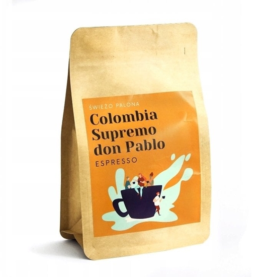 Изображение Kawa ziarnista wieo Palona Kawa ziarnista Colombia Supremo Don Pablo Espresso 250g
