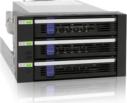Attēls no Kiesze Icy Dock Wewntrzna obudowa na 3 dyski 3,5" SATA, Raid Backplane (MB153SP-B)