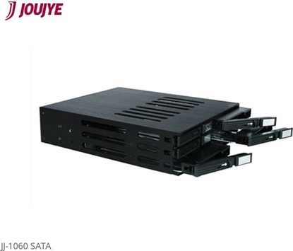 Attēls no Kiesze JouJye 6 x 6,35cm 2,5" HDD czarna JJ-1060SATA