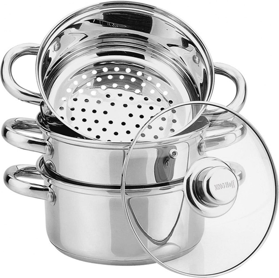 Picture of KingHoff Garnek do gotowania na parze 18cm (KH-3316)