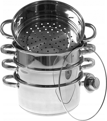 Attēls no KingHoff Garnek do gotowania na parze 24cm (KH-3320)