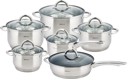 Attēls no KingHoff Zestaw garnków 12 elementów (KH-4450)