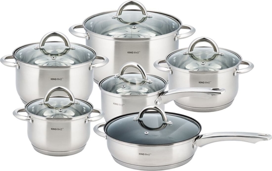 Picture of KingHoff Zestaw garnków 12 elementów (KH-4450)