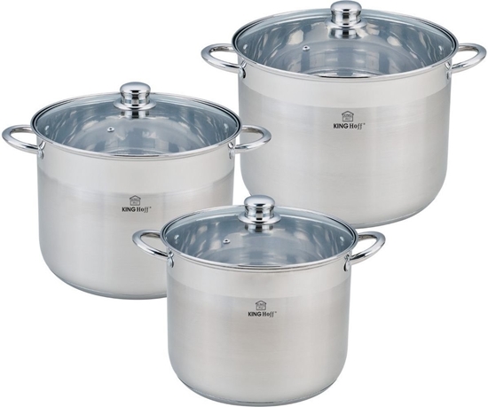 Picture of KingHoff Zestaw garnków 6 elementów (KH-4311)