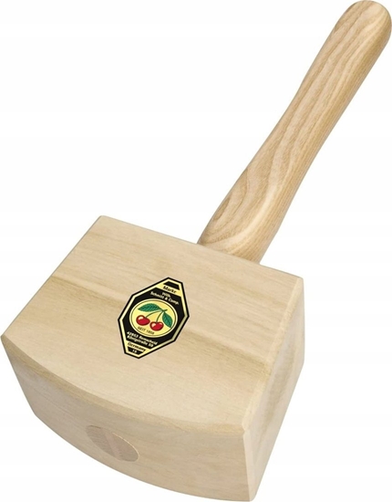 Picture of Kirschen Carpenter's Mallet hornbeam head, ash handle 105mm