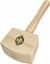 Attēls no Kirschen Carpenter's Mallet hornbeam head, ash handle 105mm