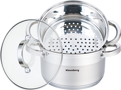 Изображение Klausberg Garnek do gotowania na parze 18cm (KB-7135)