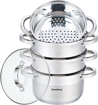 Изображение Klausberg Garnek do gotowania na parze 18cm (KB-7137)
