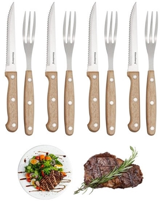 Изображение Klausberg ZESTAW SZTUCÓW SZTUCE DO STEKÓW 8 szt. KB-7976