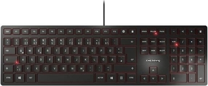 Изображение Klawiatura Triton CHERRY KC 6000 SLIM klawiatura USB Skandynawia Czarny