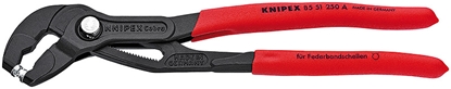 Attēls no Knipex Szczypce nastawne do opasek z tamy sprynowej 250mm (8551250AF)