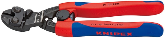 Picture of Knipex Szczypce tnce do drutu przegubowe CoBolt wygite 200mm (7122200)