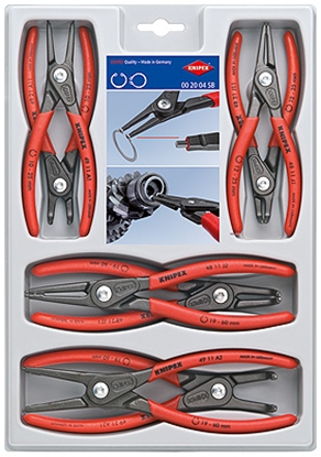 Picture of Knipex Zestaw szczypiec do piercieni osadczych 8szt. (002004SB)