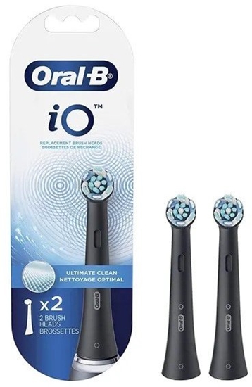 Picture of Kocówka Braun Oral-B iO Ultimate Clean Black 2szt. (RBCB-2)