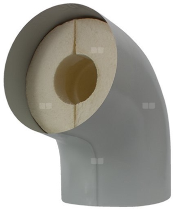 Attēls no Kolano K-FLEX® PU z paszczem PVC 20 x 42