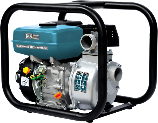 Изображение Könner & Söhnen Pompa spalinowa do wody czystej KS50 5,5KM 500L/min