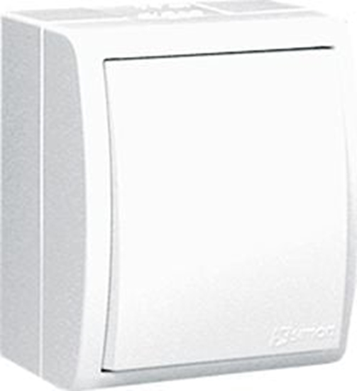 Picture of Kontakt-Simon cznik 1-biegunowy IP54 Aquarius biay - AQW1/11