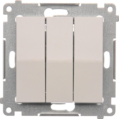 Picture of Kontakt-Simon cznik potrójny Simon 54 biay (DW31.01/11)