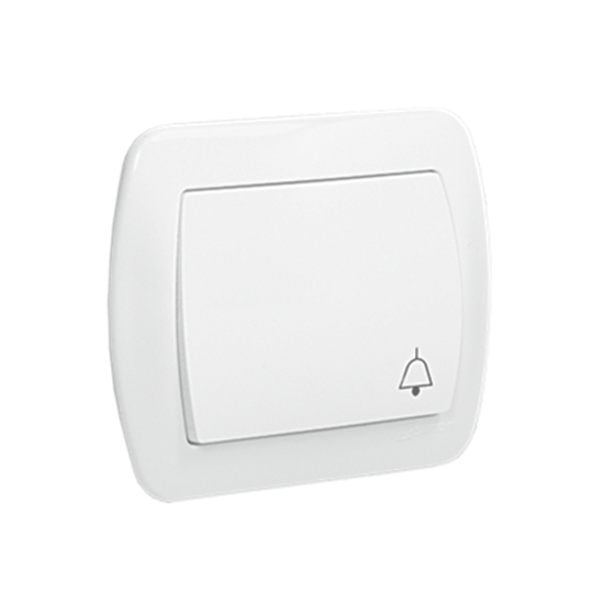 Picture of Kontakt-Simon Przycisk dzwonek AKORD biay - AD1/11