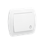 Picture of Kontakt-Simon Przycisk wiato AKORD biay - AS1/11