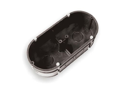 Attēls no Kontakt-Simon Puszka instalacyjna podwójna 2x60mm - PP-F2X60P-N