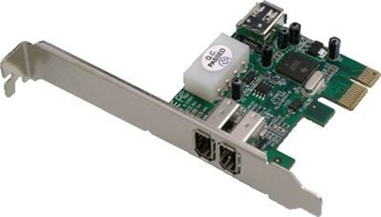 Picture of Kontroler Dawicontrol PCIe x1 - 3x FireWire 400 (DC-1394)