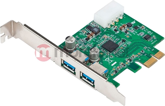 Изображение Kontroler Gembird PCIe x1 - 2x USB 3.0 (UPC-30-2P)
