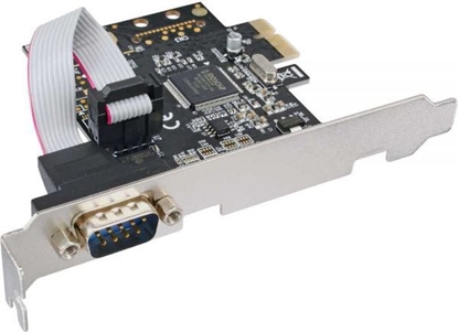 Picture of Kontroler InLine PCIe x1 - Port szeregowy DB9 (76618D)